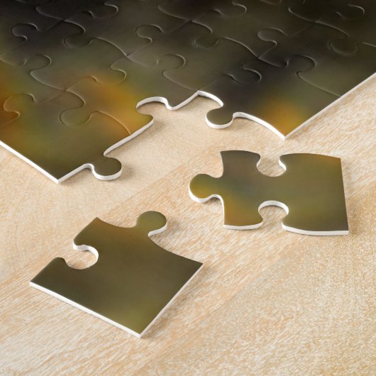 Blauer Fisch Puzzle (Seite)