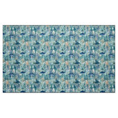 Blauer Fisch Stoff (Fat Quarter (45,7 x 55,9 cm))