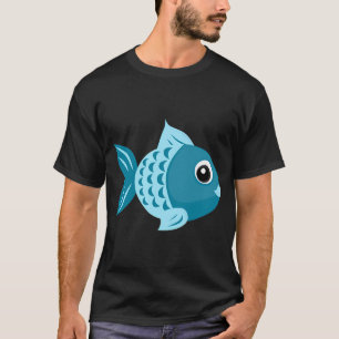 Blauer Fisch T-Shirt