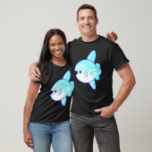 Blauer Fisch T-Shirt (Unisex)