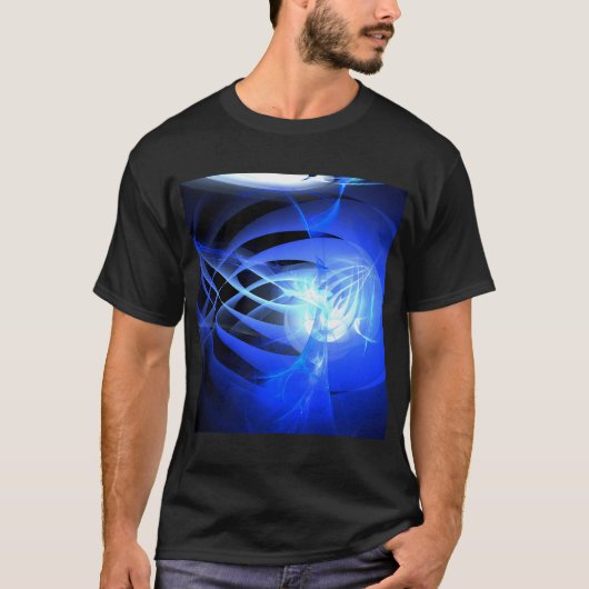 Blauer Fisch-Traum T-Shirt (Vorderseite)
