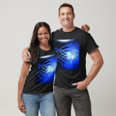 Blauer Fisch-Traum T-Shirt (Unisex)