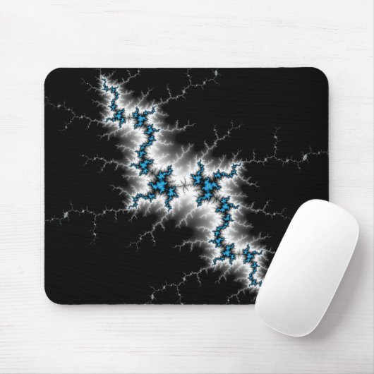 Blauer Fissure Mousepad (Mit Mouse)