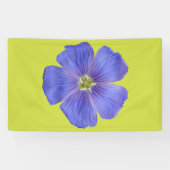 Blauer Flachs #1 Banner (Horizontal)