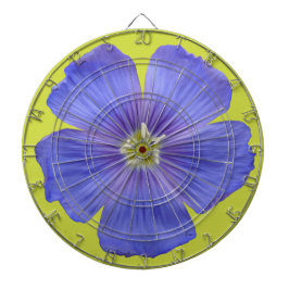 Blauer Flachs #1 Dartscheibe