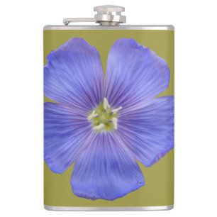 Blauer Flachs #1 Flachmann