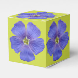 Blauer Flachs #1 Geschenkschachtel