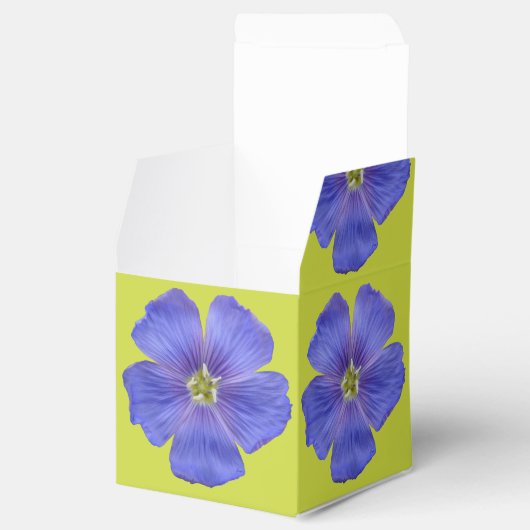 Blauer Flachs #1 Geschenkschachtel (Geöffnet)