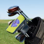 Blauer Flachs #1 Golf Headcover (In Situ)