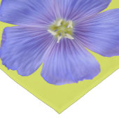 Blauer Flachs #1 Kurzer Tischläufer (Ecke)