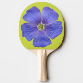 Blauer Flachs #1 Tischtennis Schläger (Rückseite)