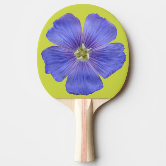 Blauer Flachs #1 Tischtennis Schläger (Vorderseite)