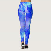 Blauer Flex Leggings (Rückseite)