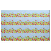 blauer Fliegenfallenstoff Stoff (Fat Quarter (45,7 x 55,9 cm))