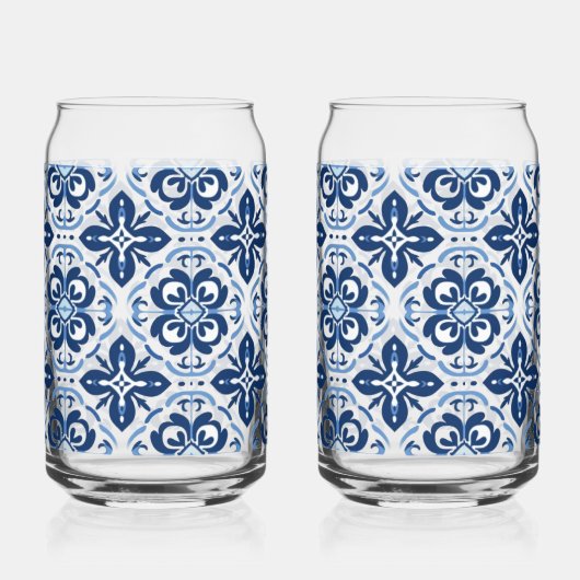 Blauer Fliesenbarsch Dosenglas (Rückseite)