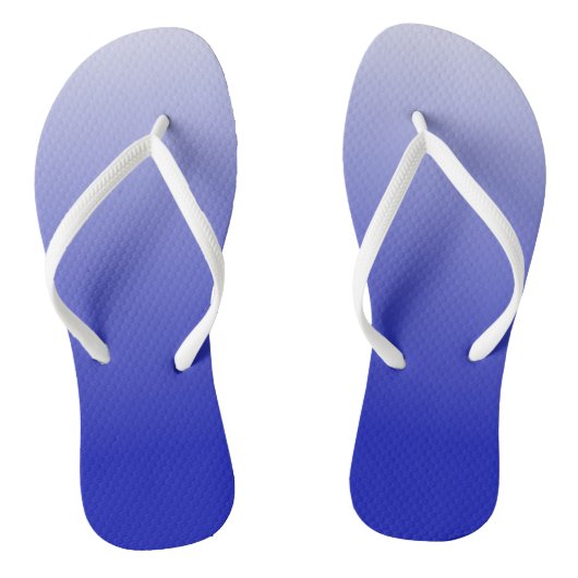 Blauer Flip Flops Badesandalen (Fußbett)