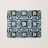 Blauer Flipperautomat Puzzle (Horizontal)