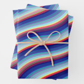 Blauer Flug Geschenkpapier Set (Beispiel)