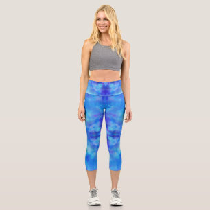 Blauer Flügel Capri Leggings