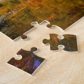 Blauer Fluss im Herbst Puzzle (Seite)