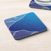 Blauer Fluss Untersetzer (Linke Seite)