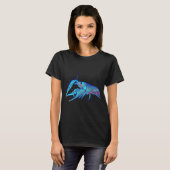 Blauer Flusskrebs T-Shirt (Vorne ganz)