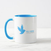 Blauer Flying Bird Tasse (Links)