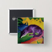 Blauer Fox, 1911 Button (Vorne & Hinten)