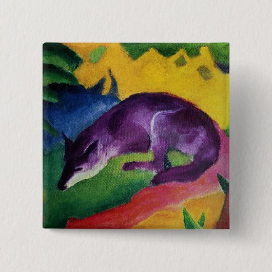 Blauer Fox, 1911 Button (Vorderseite)