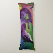 Blauer Fox, 1911 Seitenschläferkissen (Vorderseite Vertikal)