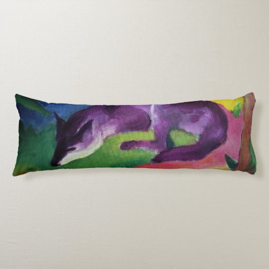 Blauer Fox, 1911 Seitenschläferkissen (Vorderseite)