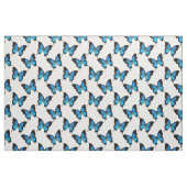 Blauer Frack Butterfly Stoff (Fat Quarter (45,7 x 55,9 cm))