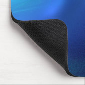 Blauer Fraktal-Nebel Mousepad (Ecke)