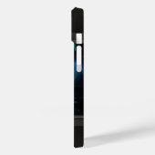 Blauer Fraktalraum  Case-Mate iPhone Hülle (Rückseite / Links)