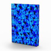 Blauer Frangipani-Blume, Fotoblock (Rechts)