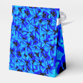Blauer Frangipani-Blume, Geschenkschachtel (Rückseite)