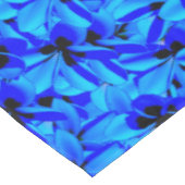 Blauer Frangipani-Blume, Tischdecke (Schrägansicht)
