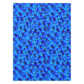 Blauer Frangipani-Blume, Tischdecke (Vorderseite)