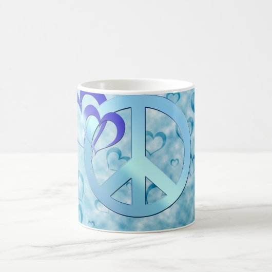 Blauer Frieden Kaffeetasse (Mittel)