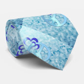 Blauer Frieden Krawatte (Gerollt)