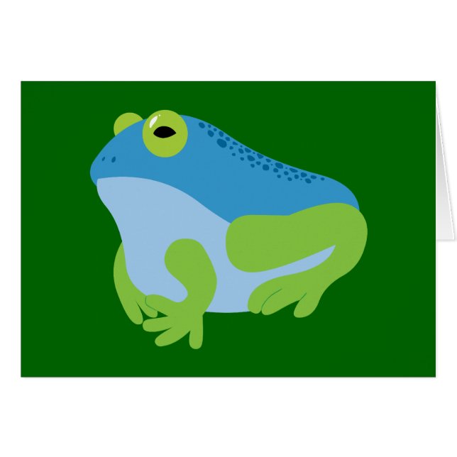 Blauer Frosch (Vorderseite (Horizontal))