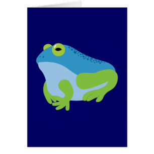 Blauer Frosch