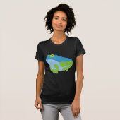 Blauer Frosch T-Shirt (Vorne ganz)