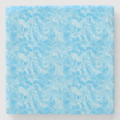 Blauer Frost Steinuntersetzer (Vorderseite)