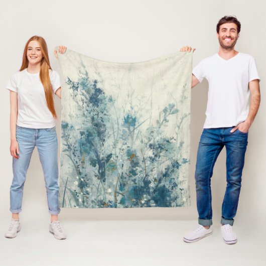 Blauer Frühling Fleecedecke (Beispiel)