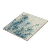 Blauer Frühling Fliese (Seite)