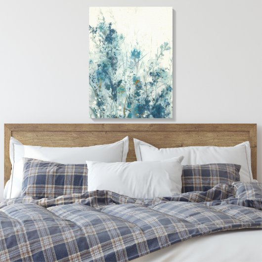 Blauer Frühling Leinwanddruck (Insitu (Schlafzimmer))