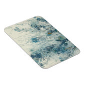 Blauer Frühling Magnet (Rechte Seite)