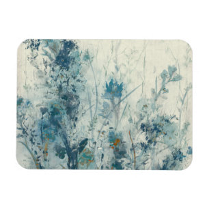 Blauer Frühling Magnet