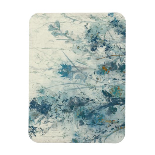 Blauer Frühling Magnet (Vertikal)